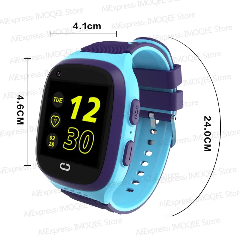 Smart Watch Kids GPS 4G LT31 Waterproof Tracking with SOS and Video Call