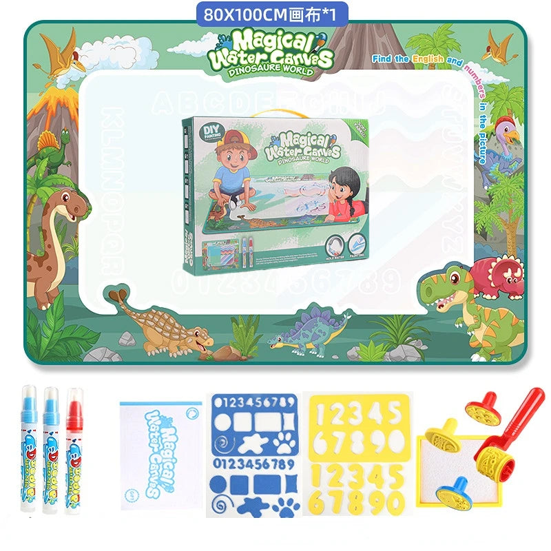 Magic Water Drawing Mat - Mess-Free Creativity for Kids