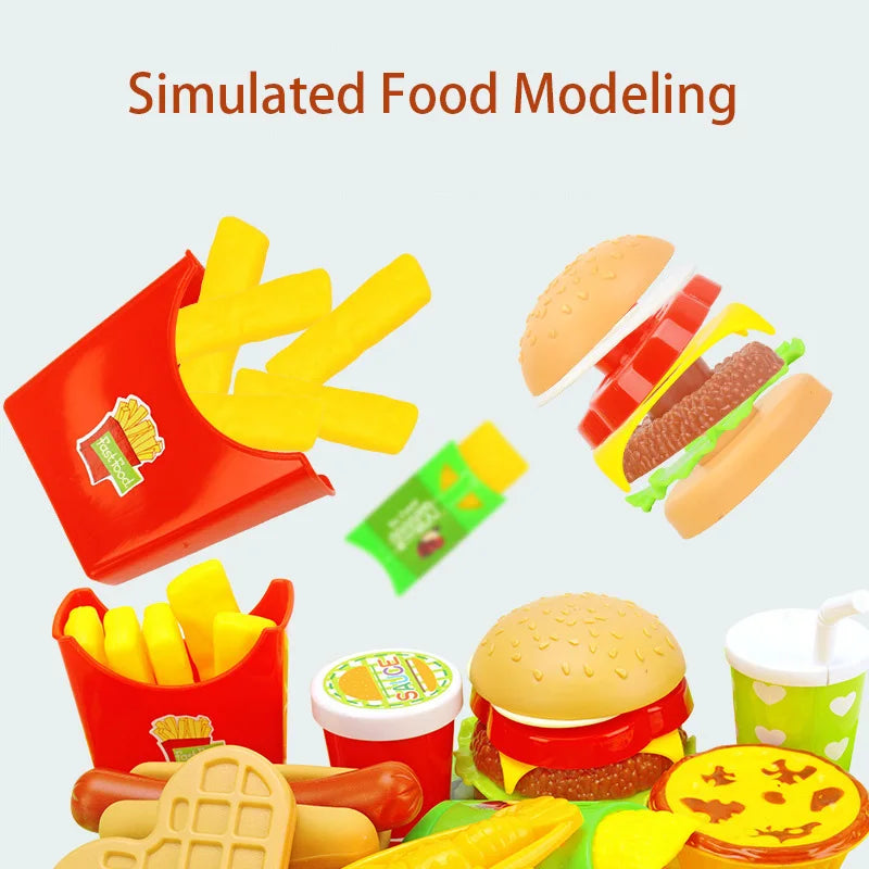 Simulation Food Kitchen Toy Set