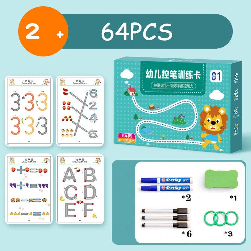 Montessori Math Learning Drawing Tablet