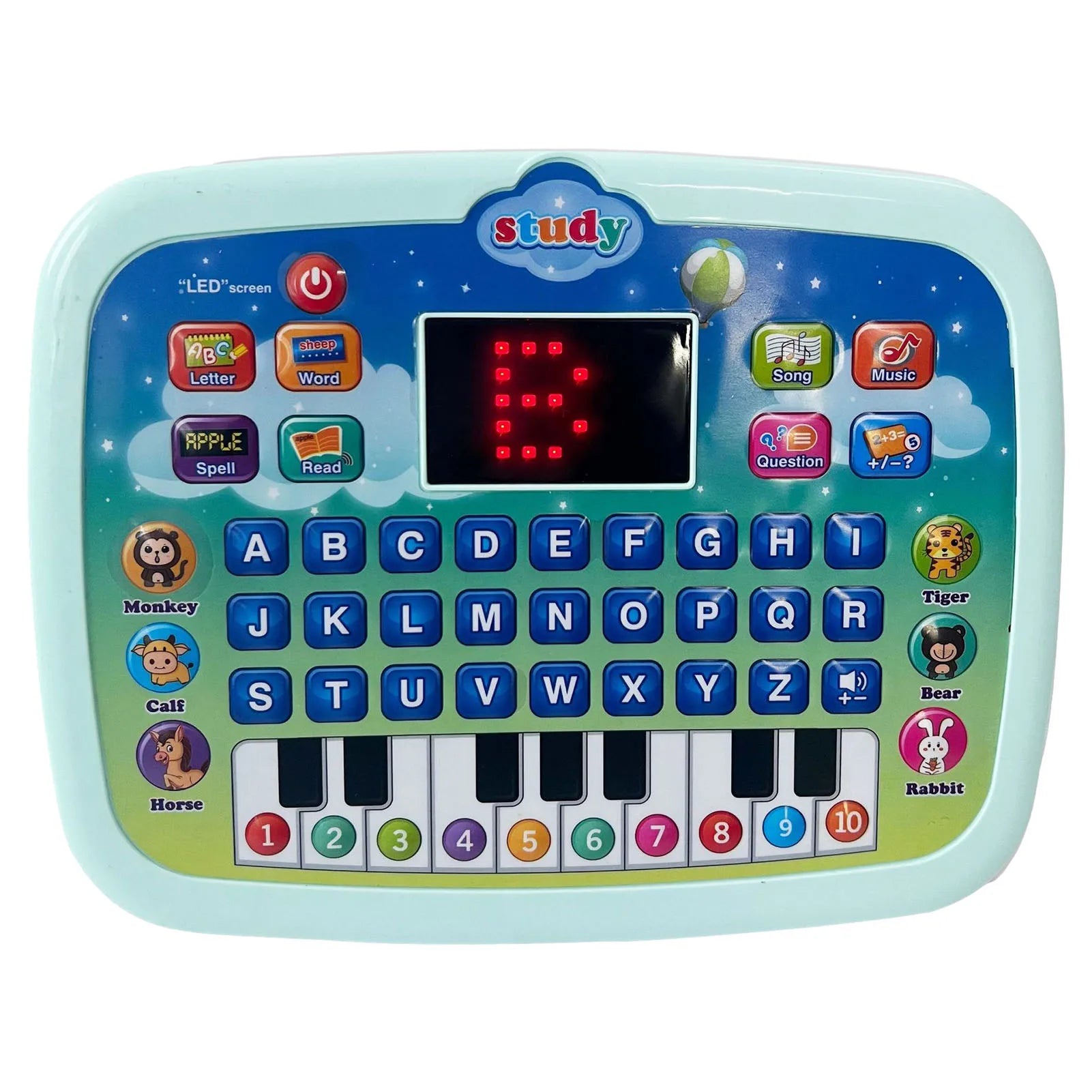 Kids Educational Learning Tablet with LED Display