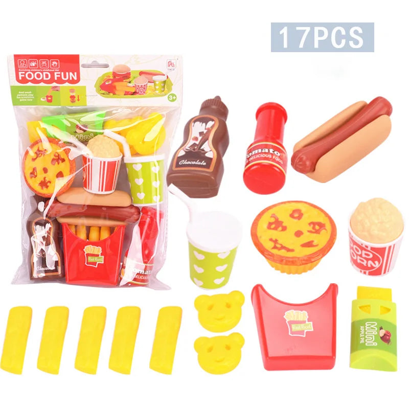 Simulation Food Kitchen Toy Set