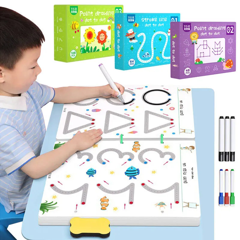 Montessori Math Learning Drawing Tablet