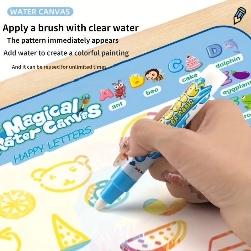 Magic Water Drawing Mat - Mess-Free Creativity for Kids