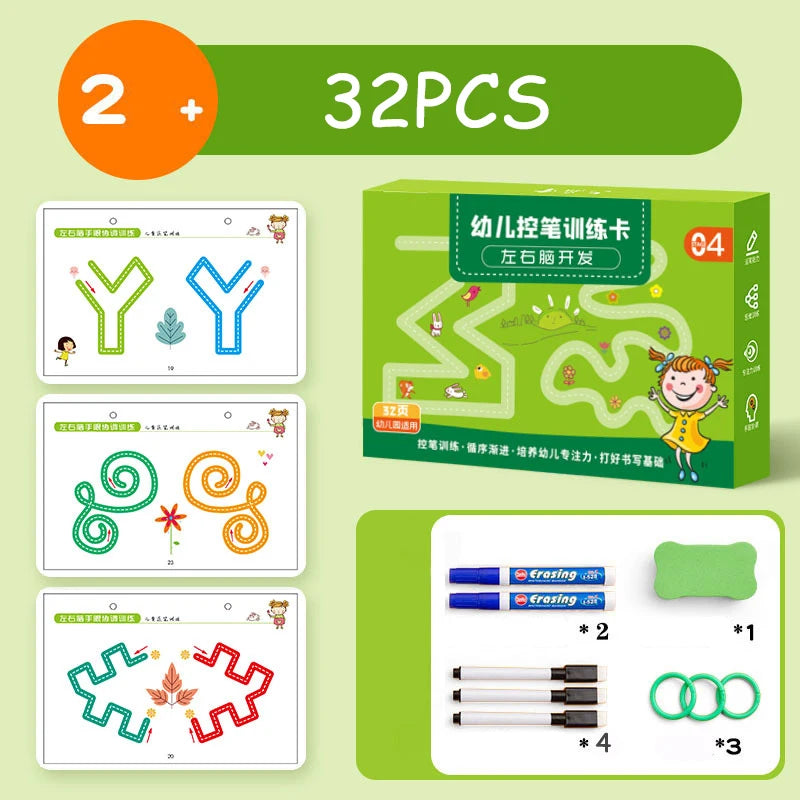 Montessori Math Learning Drawing Tablet