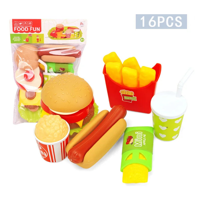 Simulation Food Kitchen Toy Set