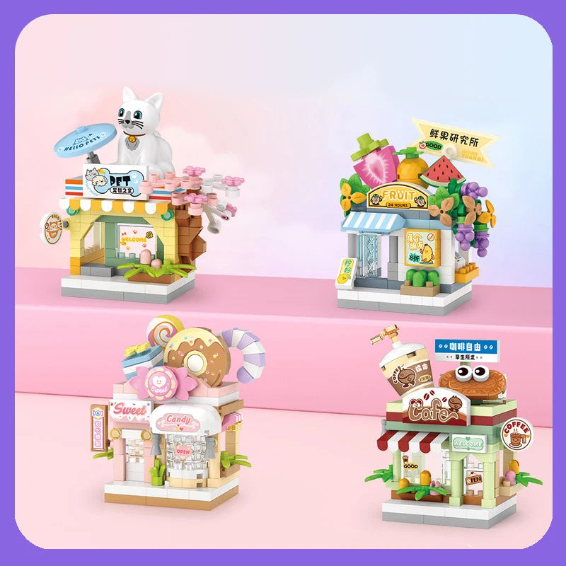 Hello Pets! Mini Building Block Pet Shop