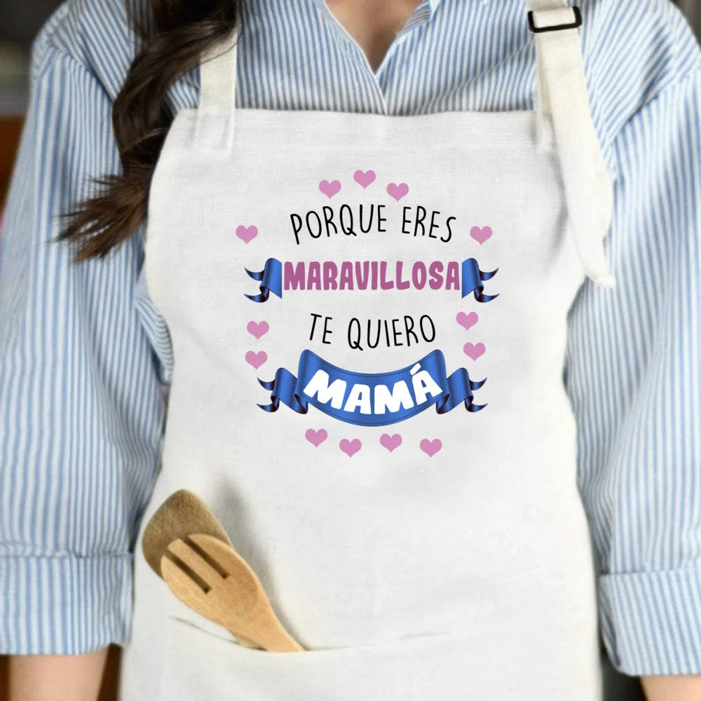 My Favorite Person Is Called Mom Apron - Perfect Mother's Day Gift