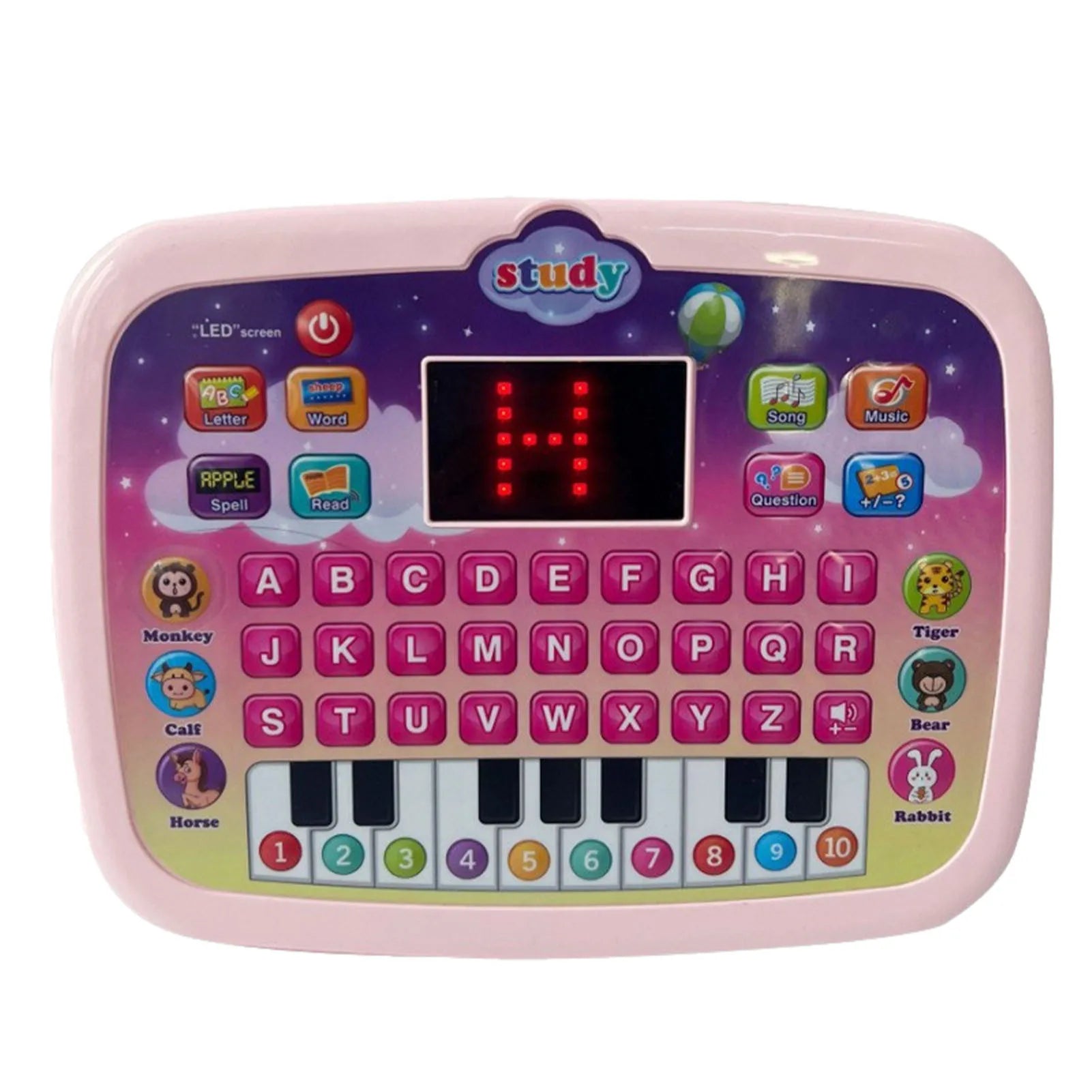 Kids Educational Learning Tablet with LED Display