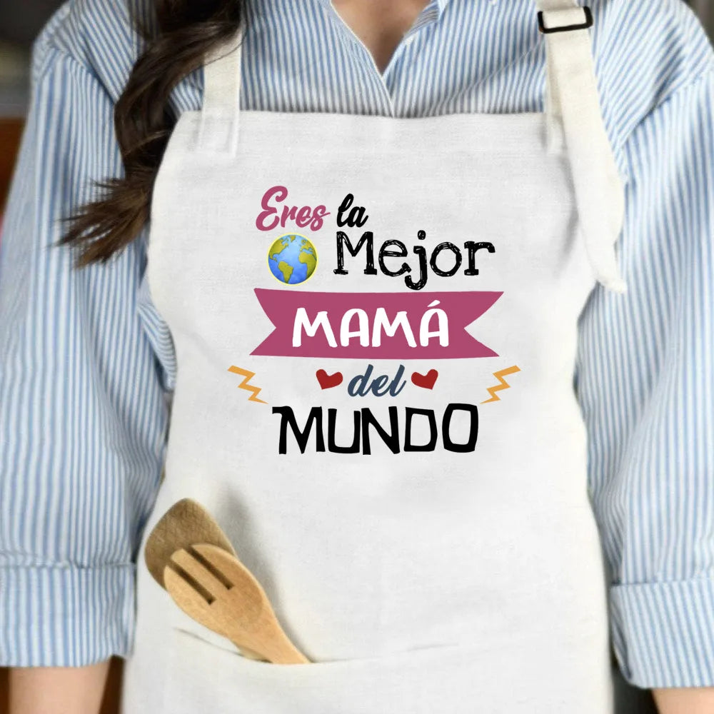 My Favorite Person Is Called Mom Apron - Perfect Mother's Day Gift