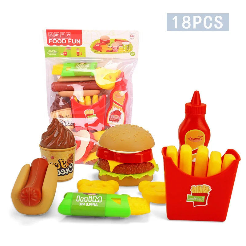 Simulation Food Kitchen Toy Set